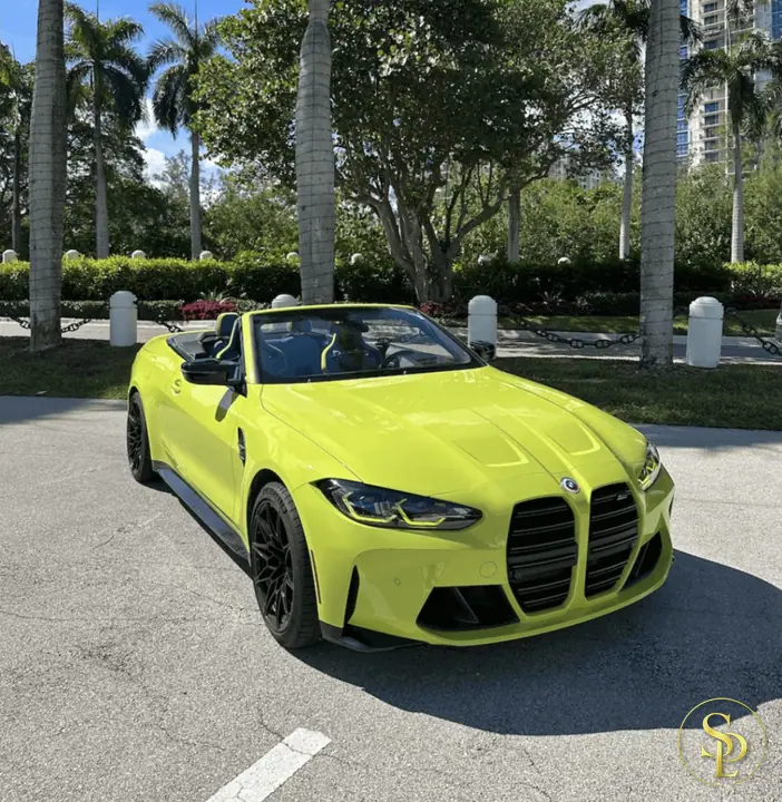 BMW M4 Competition – Jaune
